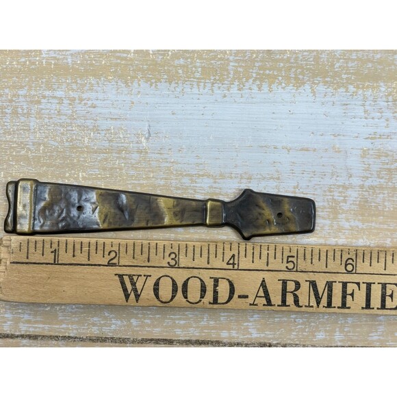18 VTG Amerock Antique English BP-203 AE Dummy Hammered Cabinet Door Straps NOS - Picture 3 of 5